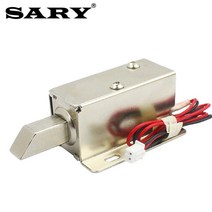 금고 부품 잠금 자물쇠 휴대용 가정용 dc12v 전기 제어 잠금 소형 전자 잠금 미니 전기 볼트 잠금 솔레노이드 도어 잠금 스트로크 12mm mortise lock, 단일 잠금