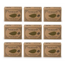 Anatolia Daphne 아나톨리아 다프네 올리브 오일 비누 9개 Olive Oil Soap, 1개