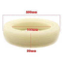 샤오미 미지아 M365 전기 스쿠터용 솔리드 타이어 8 1/2x2 드럼 브레이크 휠 드럼 브레이크 허브 액세서리 8.5 인치, CHINA, luminous solid tire