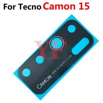 Tecno Camon 19 15 16 Air Pro S 16S 프리미어 CI6n CD6 CD7 CD8 CE7 CE9 후면 카메라 글라스 렌즈 커버 접착 스티커 포함, [03]  Camon 15 CD7