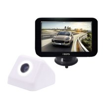 아이소라 룸미러 후방카메라 모니터 세트 M4-008L, 화이트, 7인치거치형-MB
