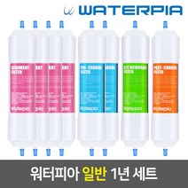 원봉 워터피아 일반 정수기필터 세트 [12인치], 02_2_12인치_양방향_일반필터_1년세트