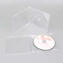오디오 음반 공CD RW DVD 보호 보관함 투명 씨디 자켓 커버 시디 케이스