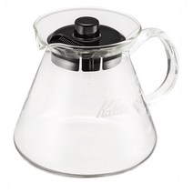Kalita 31255 칼리타 커피 서버 웨이브 시리즈 500ml, 유리손잡이500ml