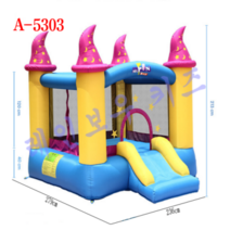 [레인보우키즈]에어바운스 가정용 실내미끄럼틀 방방이 A-5303, 모델명