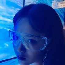 슈비 무왜곡 김서림 방지 보안경 워터 투명고글, 2개