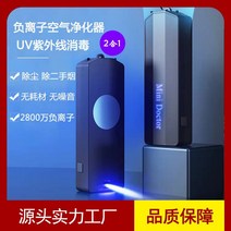 휴대용공기청정기 핸드형 자외선 살균램프 휴대용 uvc소독 로드 조명 형 이온 공기정화 살균기, T01-랜덤, C01-블랙