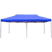 야외 행사용 캐노피 천막 접이식 차양막 개폐식, 캐노피 블루 2mx2m 두께 3.3cm