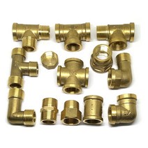 보일러 온수 시스템 수도 부속품동관 니플 피팅류, 4점 이중 외부 와이어 엘보