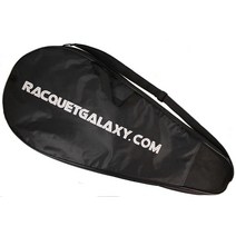 Python Racquetball 디럭스 풀 사이즈 테니스 라켓 커버 포켓 포함 754GK8