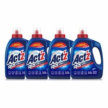 두바이_미니샵_액츠 퍼펙트 베이킹소다 3L+200ml 겸용 용기 4개입 체세탁세제 상세제 의류 츠액상 체세제 츠퍼펙트 빨래 용세제++mingpin*, #합리적선택++