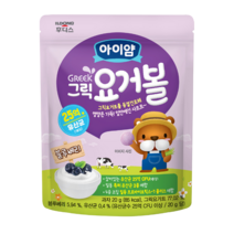 아이얌 그릭요거볼 블루베리(20g) 1개, 상세페이지 참조, 단품