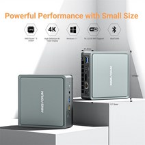 소형PC 미니PC 산업용미니PC MINISFORUM-UM350 미니 PC AMD 라이젠 5 3550H 윈도우즈 11 8GB/16GB DDR4 256, 01 AMD Ryzen 5 3550H_03 UK, 01 No RAM No Storage