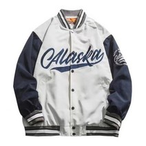 봄 코튼 크롭 숏 데님 포켓 캐주얼 카라 자켓 아메리칸 American style retro racing biker jacket for mens and heavy embroider