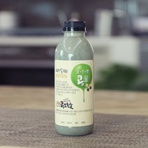[콩작소] 순진한 서리태 콩물 500mL *2병 부드럽고 진한 콩물 전문 맛집 건강한 다이어트음식
