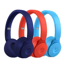 비츠 바이 닥터드레 솔로 프로 블루투스 노이즈 캔슬링 헤드셋 Beats by Dr. Dre - Solo Pro, 3.레드