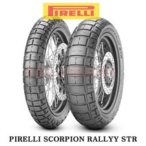[FIRELLI] 스콜피온 랠리 STR 170/60 R 17 (뒤) 피렐리 오토바이 타이어, 1개