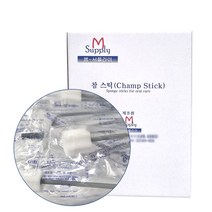 참스틱 구강 스펀지 칫솔 50개/1box 와상환자 구강케어 일회용칫솔, 50개입, 1개