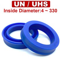 유압작동유 Unuhsuns 형 폴리우레탄 오일 씰 유압 씰링 링 u 형 y 형 미션오일, 어 38x48x6 (5개), 20.UHS 38x48x6 (5Pcs)