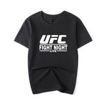 UFC MMA 종합격투기 무에타이 주짓수 복싱 유도 헬스복 라운드넥 반팔티