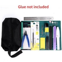 프라모델 공구 용품 취미 구축 도구 건담 도구 수제 군사 diy 액세서리 연삭 커팅 매트, 콤보 f