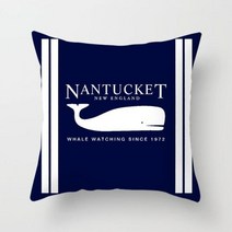 라탄쇼파 라탄테이블세트 라탄의자 야외테이블세트 홈 장식 나침반 앵커 베개 커버 블루 지중해 쿠션 자동차 소파, 8+60x60cm