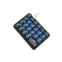 [해외] 23 키 매크로 키보드 DIY 정 프로그래밍 가능한 RGB 백라이트 기계식 키보드 전기 경연 회 PC 노트북 MAC WIN7 8 10, 상세내용표시, Black RED red axis