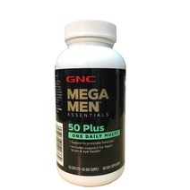 GNC 메가맨 50 플러스 원 데일리 60정 (캐플렛) MEGA MEN 50+ One Daily 60 Caplets, 단품