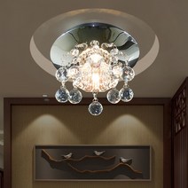 크리스탈 천장등 샹들리에 인테리어 조명 글라스 거실 이케아, 5W _LED_180x130cm