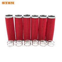 OTOM Motocross 엔진 오일 필터 ZONGSHEN NC250 오프로드 오토바이 먼지 자전거에 대한 의 수입 여과 용지, 03 6 Pcs
