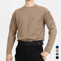 컴뱃셔츠 택티컬 긴팔 라운드넥 국산 티셔츠 밀리터리 강철부대 전술 군인 경찰 소방 경호원 특전