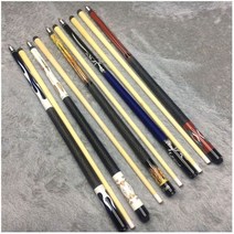 [해외][해외]58 나무 스누커 큐 ​​12 분할 스테인레스 스틸 조인트 풀 당구 큐 스틱 엔터테인먼트 당구 액세서리 큐대 큐대, 무작위 색상