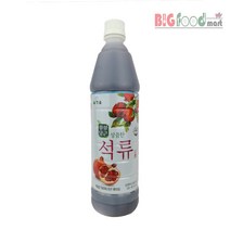 청솔 상큼한 석류 원액 835ml / 음료베이스, 단품