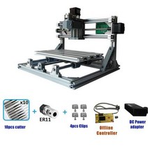 미니 레이저 조각 기계 CNC 3018 레이저 조각사 DIY 취미 절단 도구 GRBL 나무 PCB PVC 미니 CNC 라우터 CN, 07 Add Offline Control