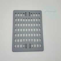 올몰 타원형 타공판 30X21 그레이 악세사리타공판 매장인테리어 타공망