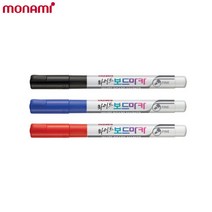 모나미 화이트보드마카 F 얇은보드마카, 청