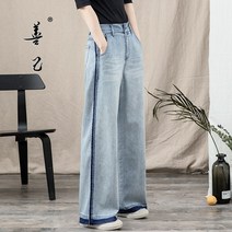 비치룩 소유진 한예슬 점프수트 청멜빵바지 린넨 박주미 멜빵 김유정 연청 와이드 흰색