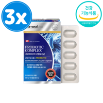 프로바이오틱스 락토바실러스 100억 혼합유산균 500mg 60캡슐 캐나다 3개