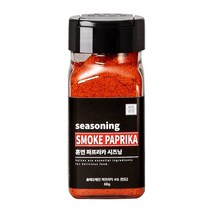훈연 훈제 파프리카 시즈닝 가루 분말, 훈연파프리카시즈닝 60g [작은병]