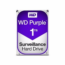 웨스턴디지털 WD 1TB CCTV저장용 하드디스크 (3년정품) 저장장치