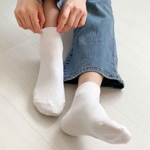 윈드스카프 발냄새 감소 싱글 단목 양말 10켤레