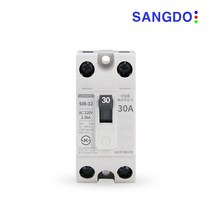 상도전기 산업용 배선차단기 분전반용 SIB-32 30AF 2P 20A 30A, 1)SIB-32 2P 20A