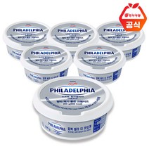 필라델피아 크림 치즈 200g x 6개 + 아이스포장