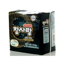 참사랑 파워흡수 밴드형 성인기저귀 대형, 10개입, 8개