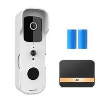 월패드 아파트인터폰 HD 1080P Tuya 비디오 초인종 와이파이 무선 카메라 방수 야외 모니터 스마트 홈 인, 03 option 3_02 미국 플러그