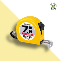 [공구만세]타지마 자동 줄자 7.5M (L25-75) 양면눈금 4111313##*boba963