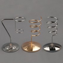 실버 골드 콘거치대 콘랙 콘렉 아이스크림 거치대 스테인레스 거치대 다용도거치대, 2.골드 회오리 콘거치대