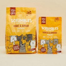 고양이 사료 스크럼블즈 캣 치킨 어덜트&시니어 750g/2.5kg, 750g