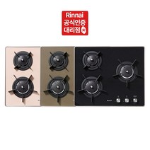 린나이 가스쿡탑3구 560x480 3종 (건전지 560x480), 핑크(RBR-PF3041PD), 도시가스(LNG)