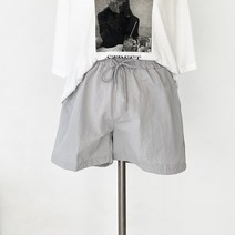 황씨네옷장 여자 바스락 비치 나일론 숏팬츠